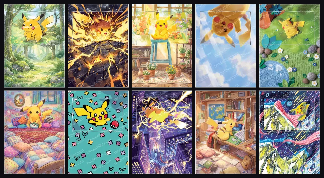 PIKACHU 1–10 BUNDLE
