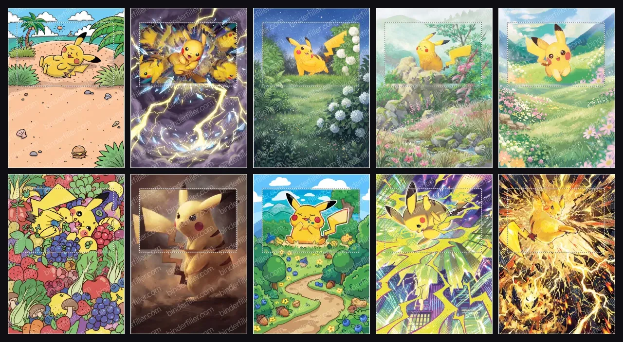 PIKACHU 21–30 BUNDLE